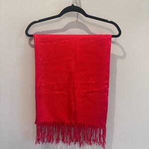 Christmas Red Scarf - perfect for winter and Xmas Gift